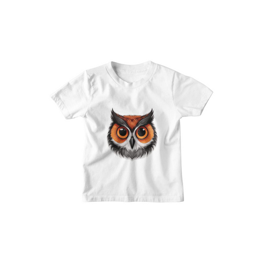 Kinder T-Shirt Eulen Augen