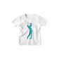 Kinder T-Shirt Golf Spieler Silhouette