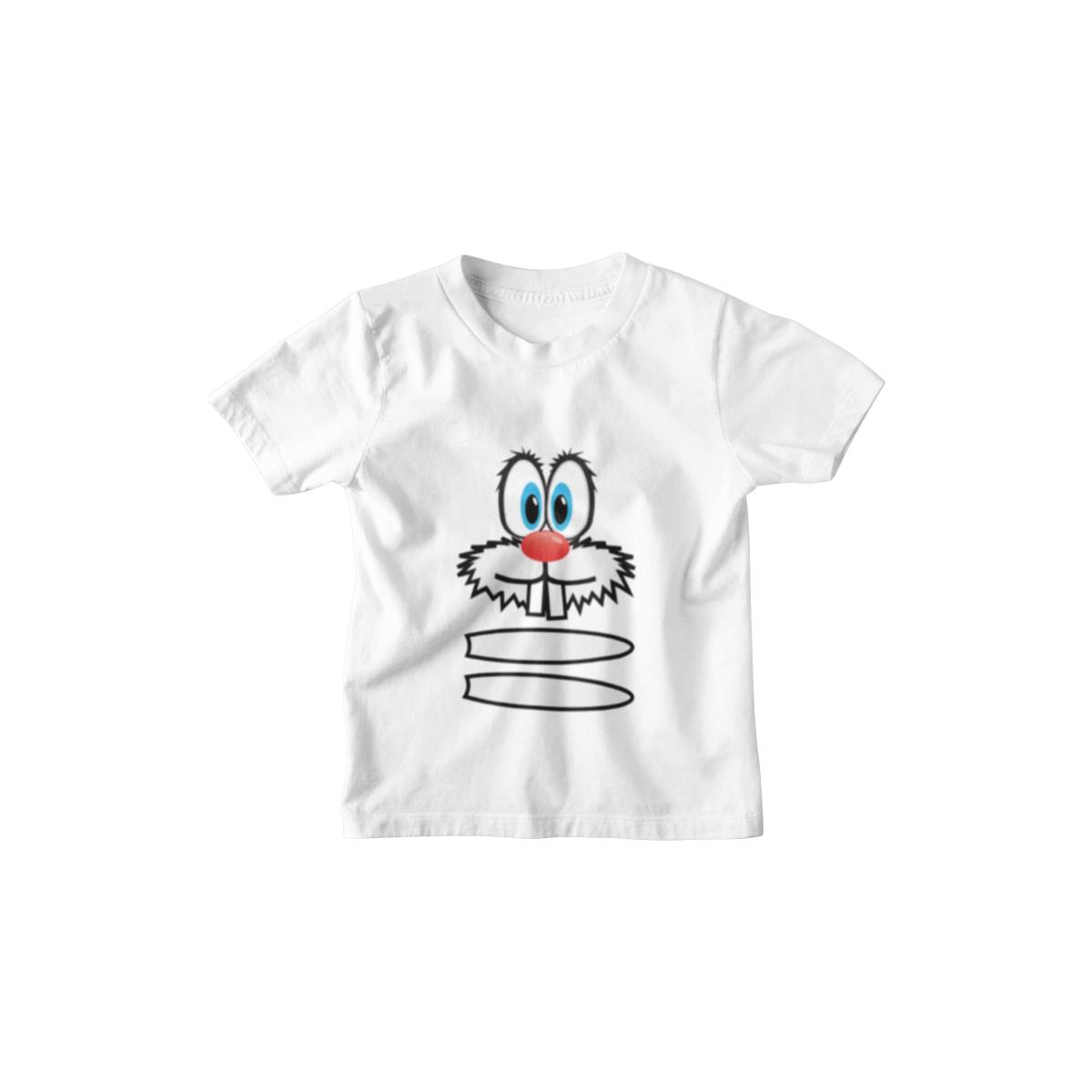 Kinder T-Shirt Hasenkopf 001