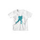 Kinder T-Shirt Hockey Player 3 Silhouette