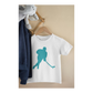 Kinder T-Shirt Hockey Player Silhouette 2
