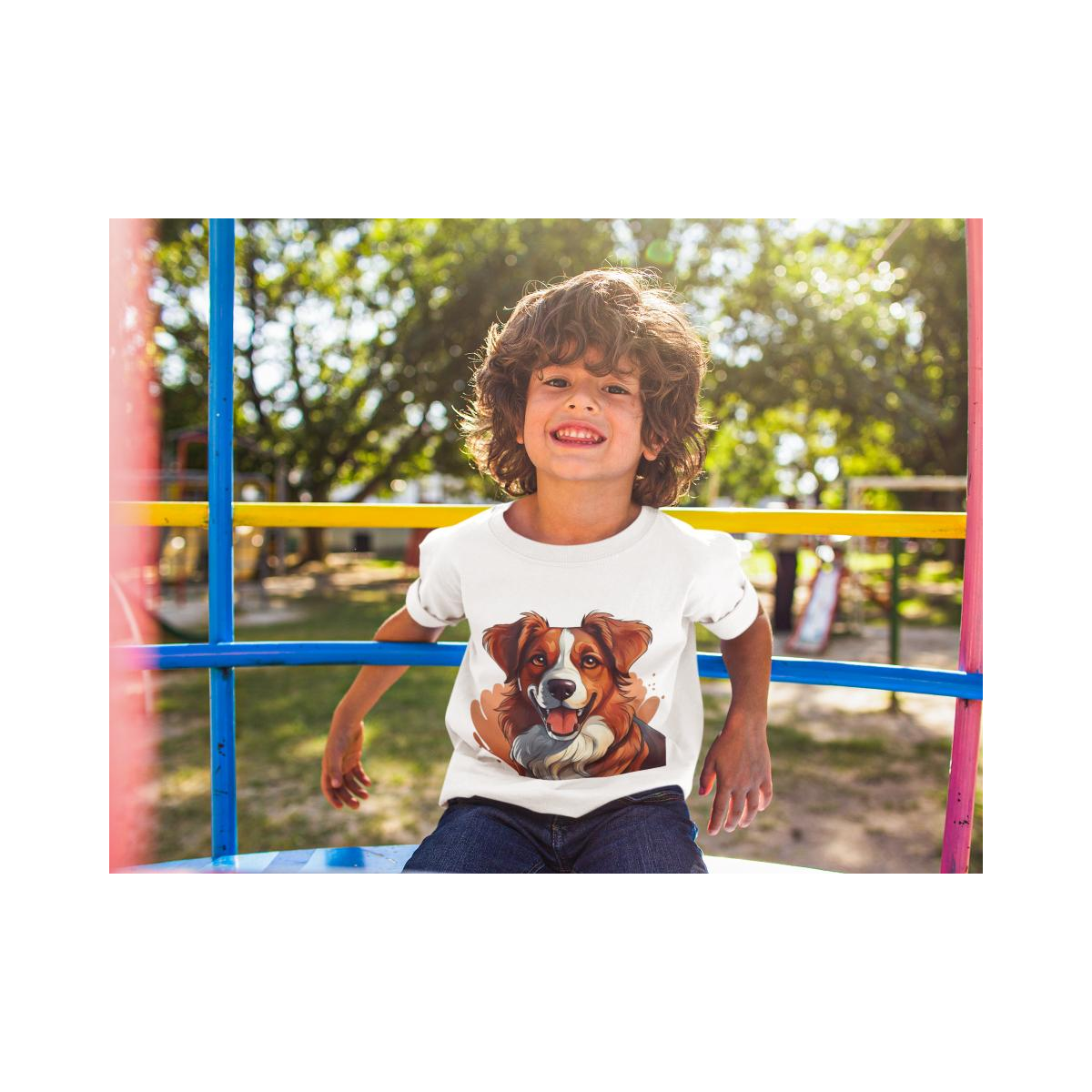 Kinder T-Shirt Hund