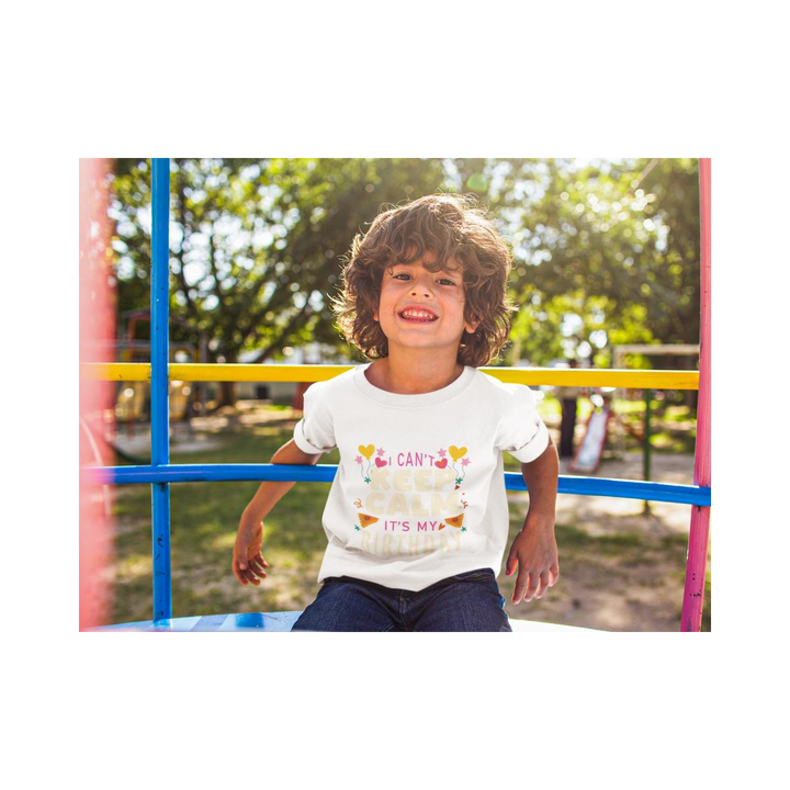 Kinder T-Shirt I can’t keep calm – It’s my Birthday