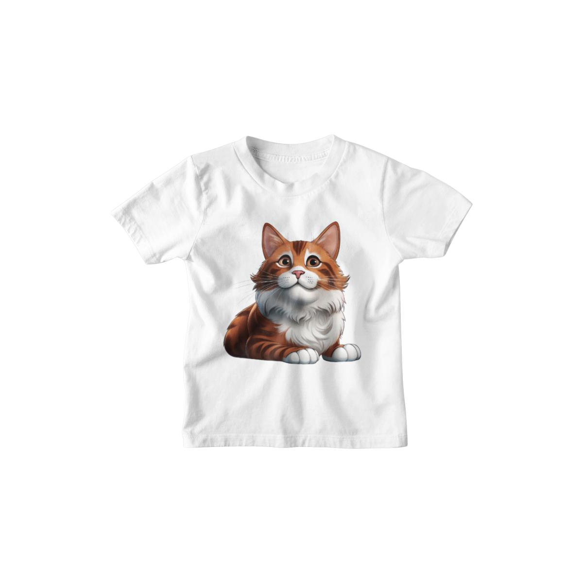 Kinder T-Shirt Katze