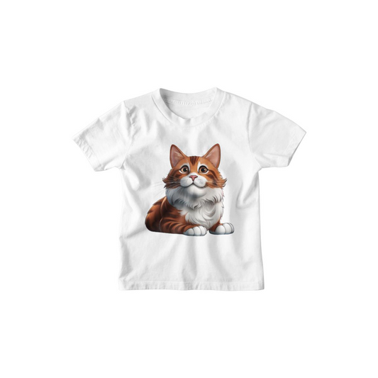 Kinder T-Shirt Katze