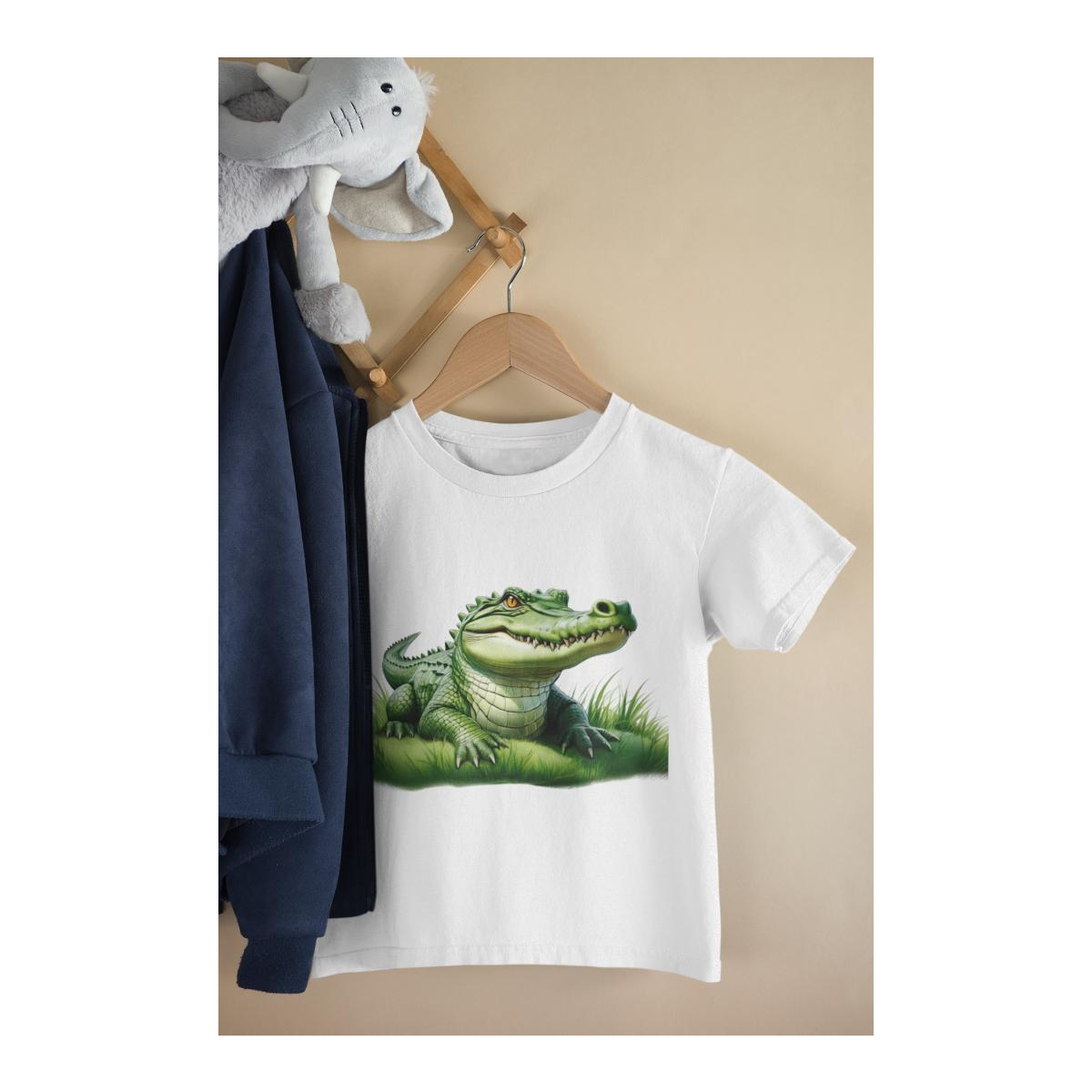 Kinder T-Shirt Krokodil