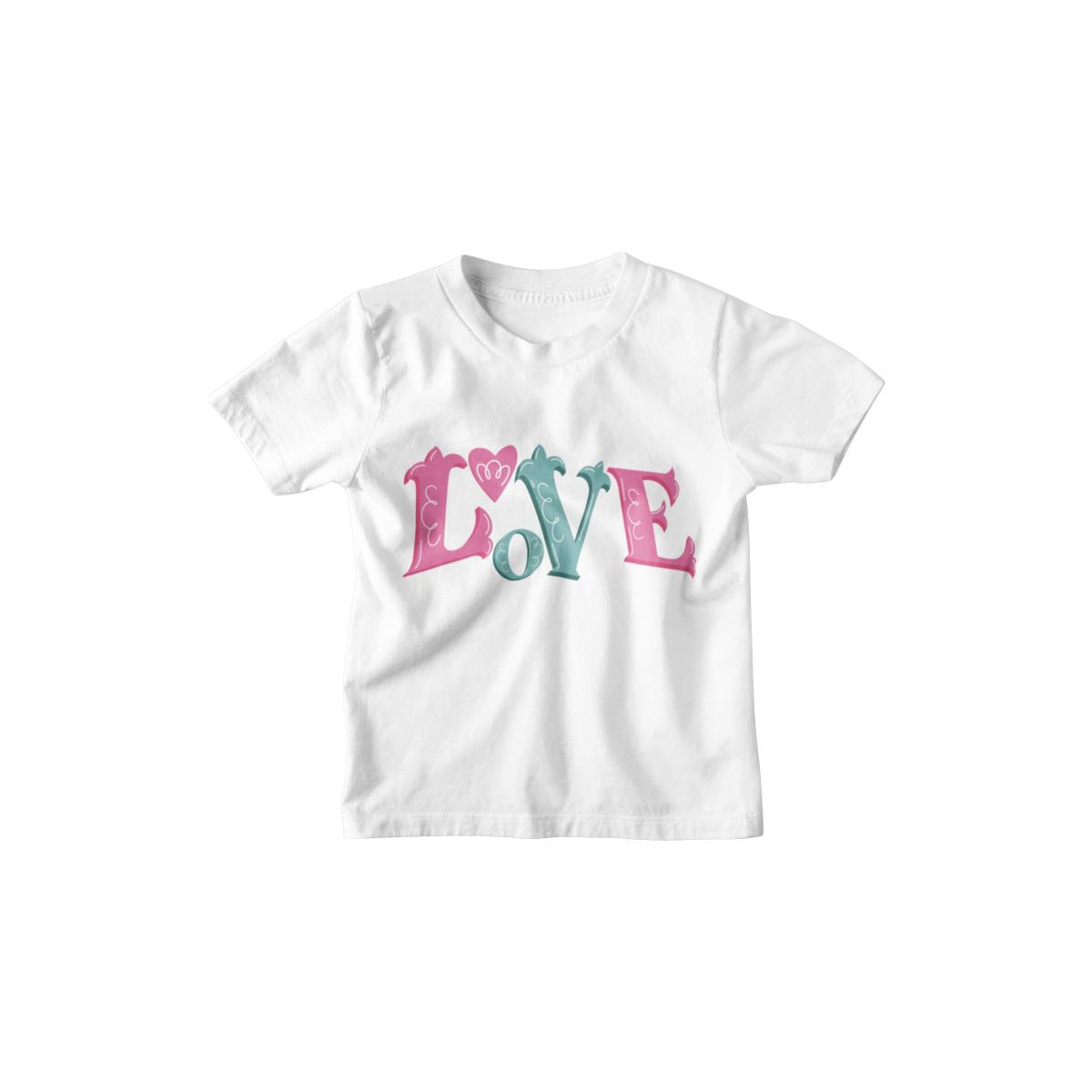 Kinder T-Shirt Love Graffiti