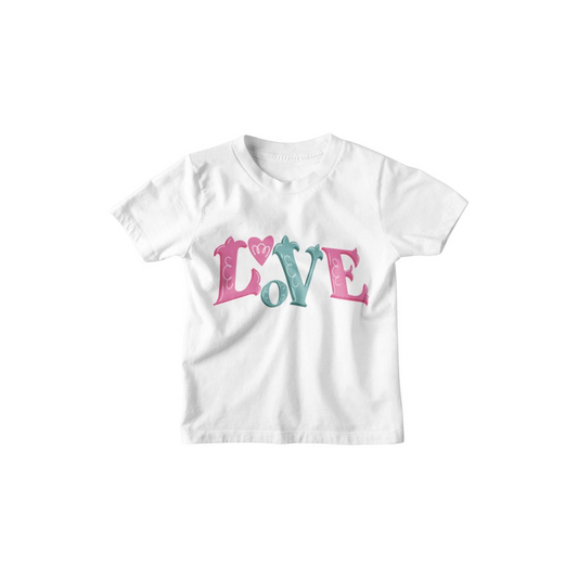 Kinder T-Shirt Love Graffiti