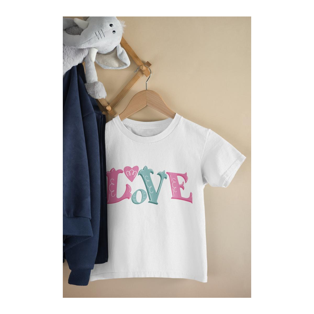 Kinder T-Shirt Love Graffiti