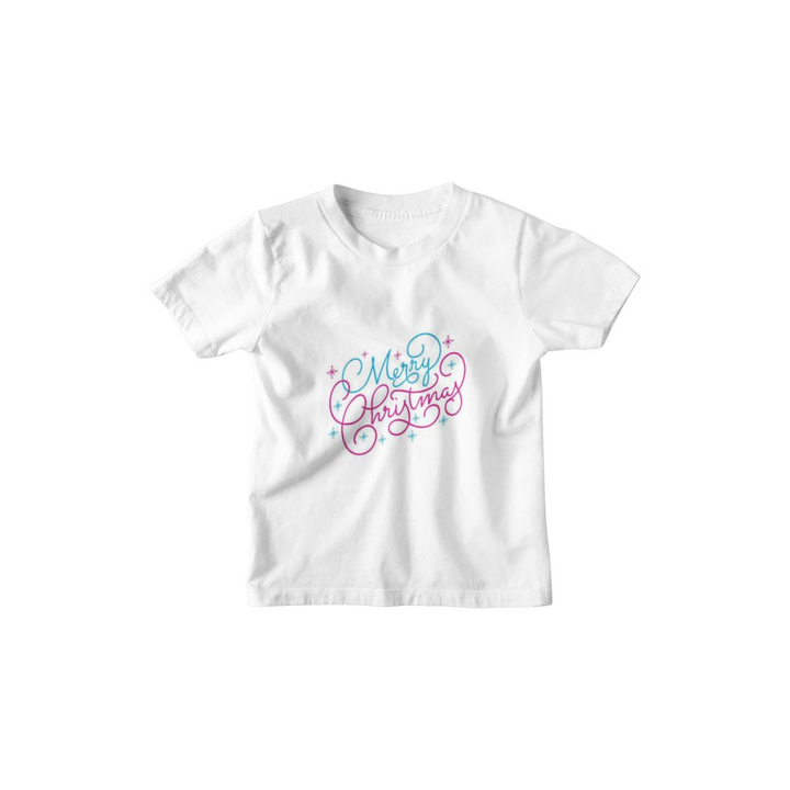 Kinder T-Shirt Merry X-Mas