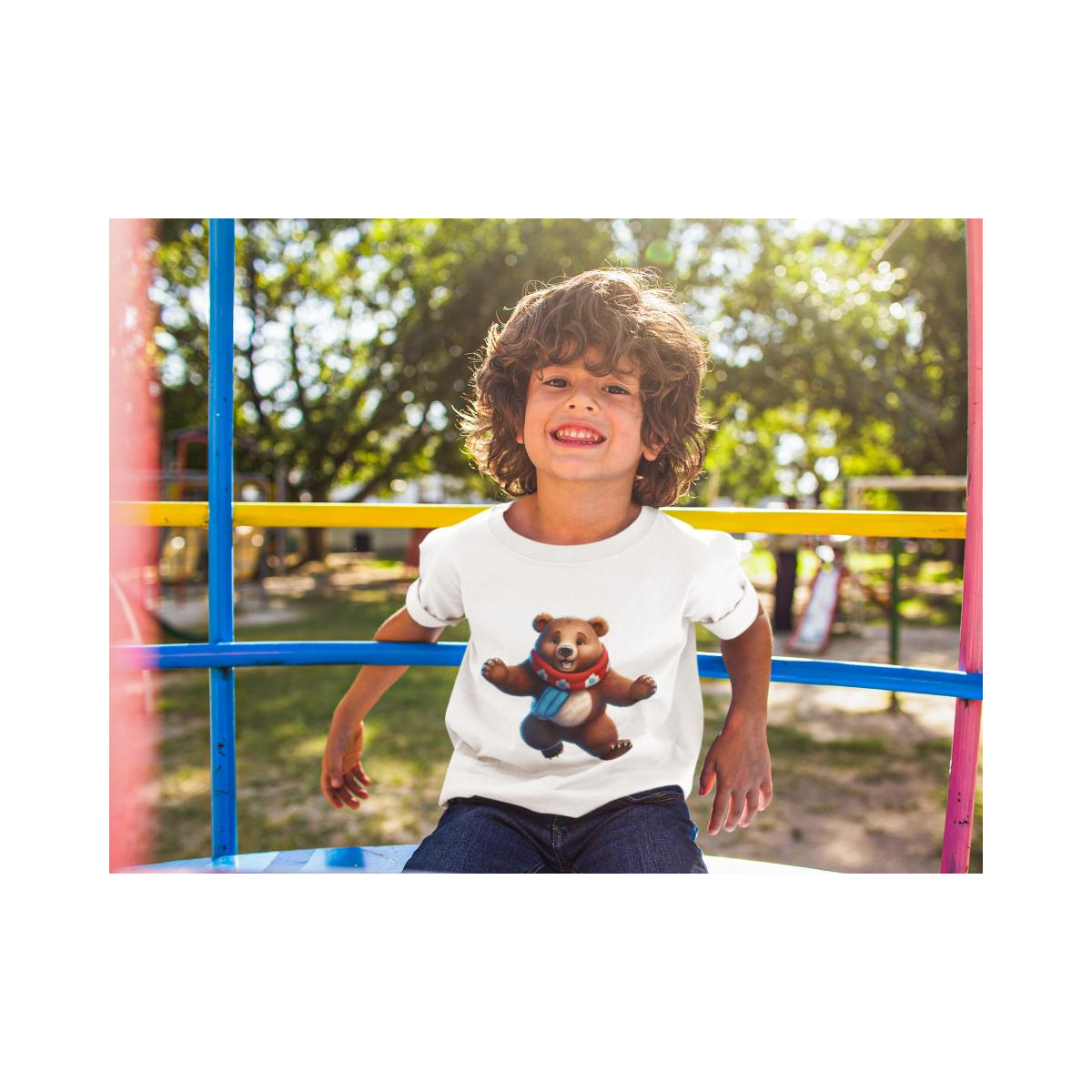 Kinder T-Shirt Mutz der Bär
