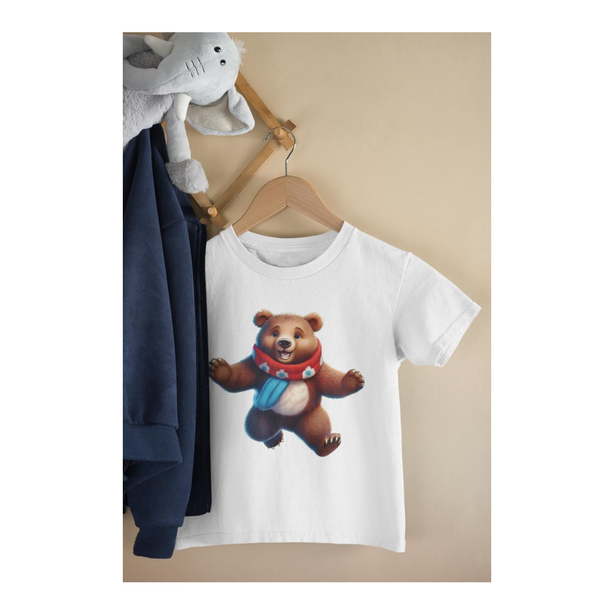 Kinder T-Shirt Mutz der Bär