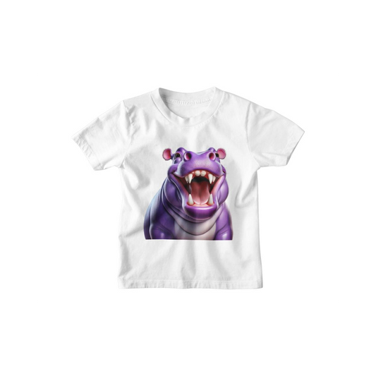 Kinder T-Shirt Nilpferd