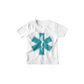 Kinder T-Shirt Paramedic Symbol in Weiss