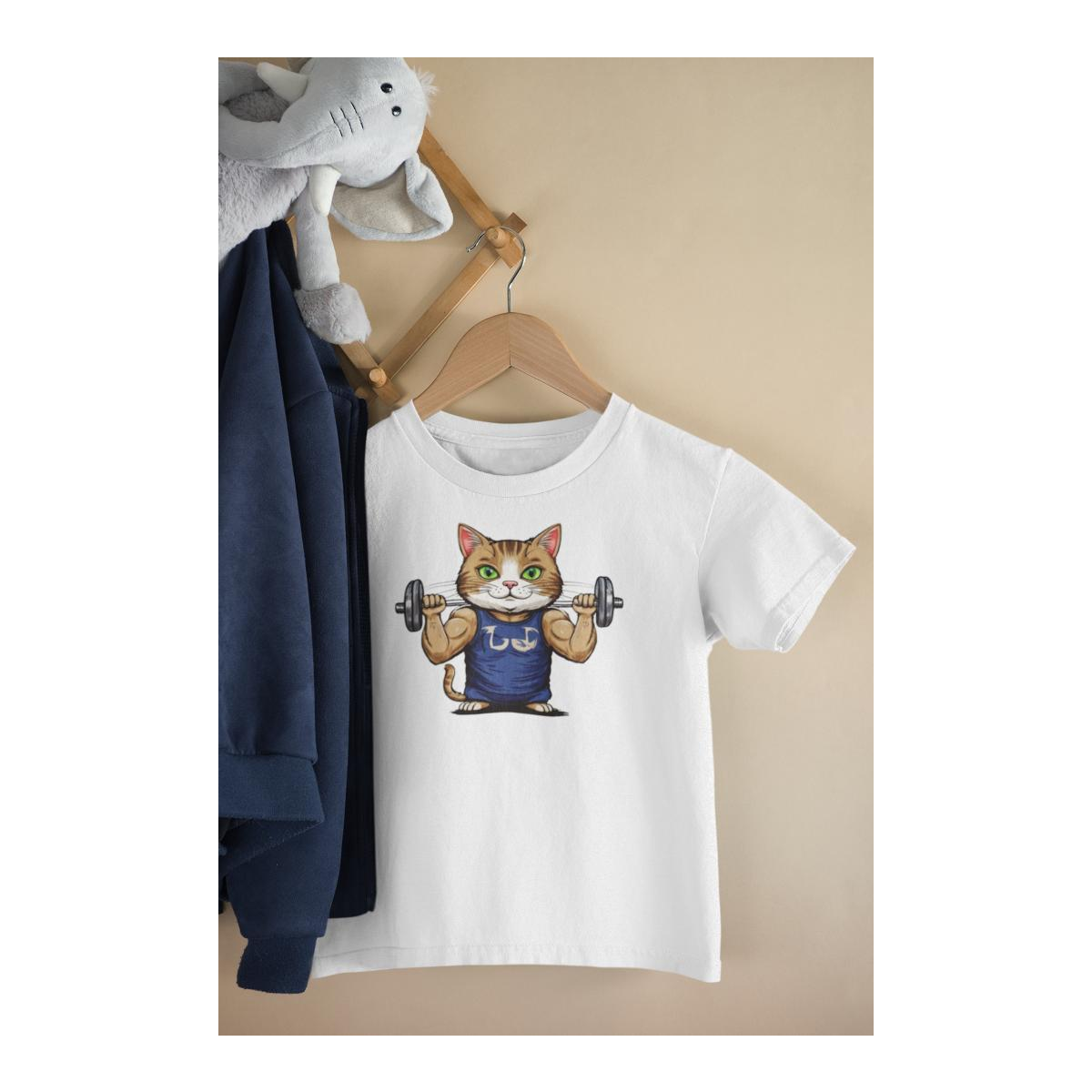 Kinder T-Shirt Pumping-Cat