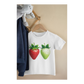 Kinder T-Shirt Realistische Erdbeere