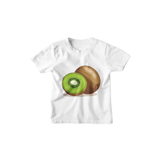 Kinder T-Shirt Realistische Kiwi