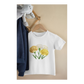 Kinder T-Shirt Realistische Nelken Blume