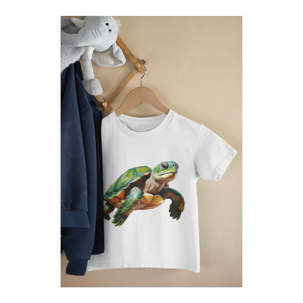 Kinder T-Shirt Schildkröte