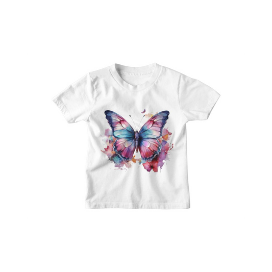 Kinder T-Shirt Schmetterling
