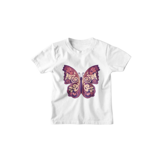 Kinder T-Shirt Schmetterling 2