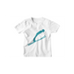 Kinder T-Shirt Skispringer Silhouette