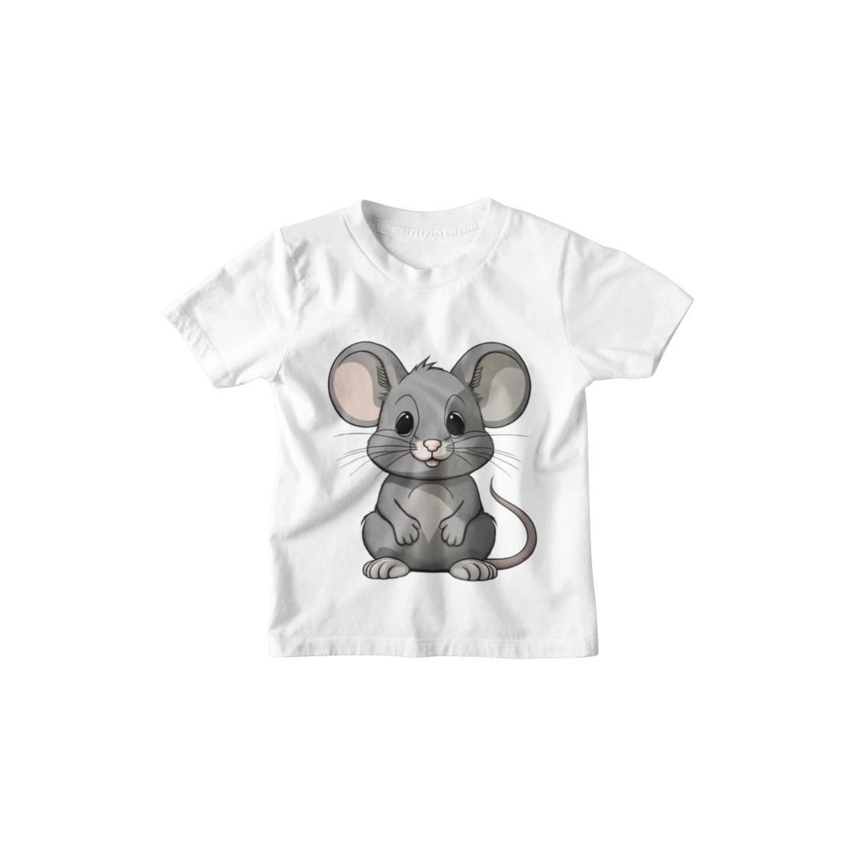 Kinder T-Shirt Süsse Maus