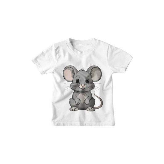 Kinder T-Shirt Süsse Maus