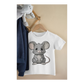 Kinder T-Shirt Süsse Maus