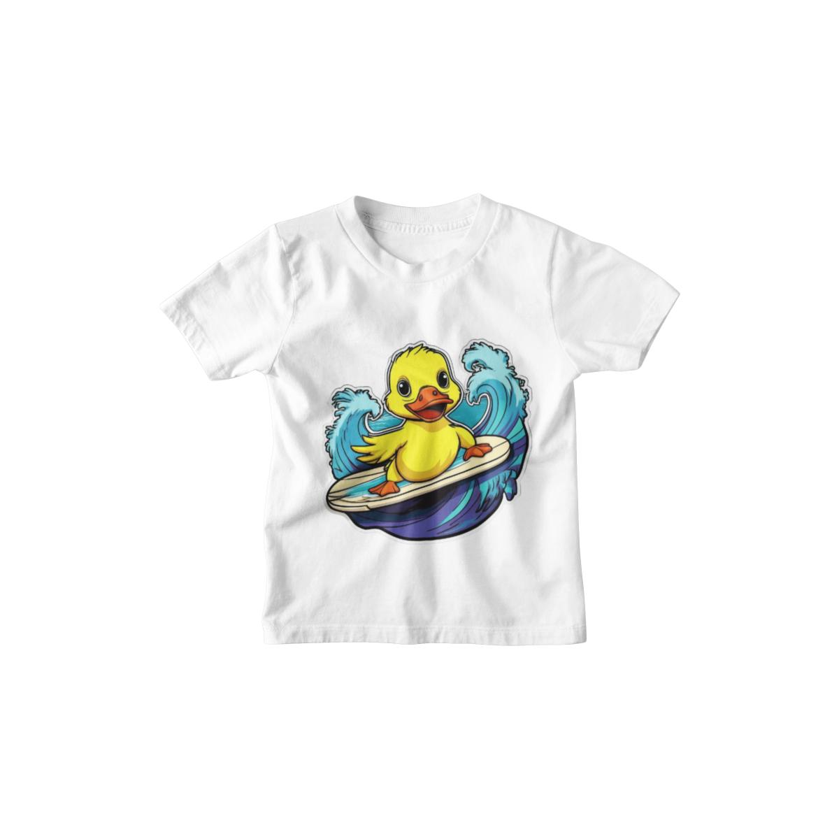 Kinder T-Shirt Surfing Duck