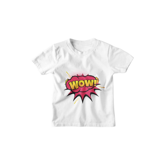 Kinder T-Shirt WOW