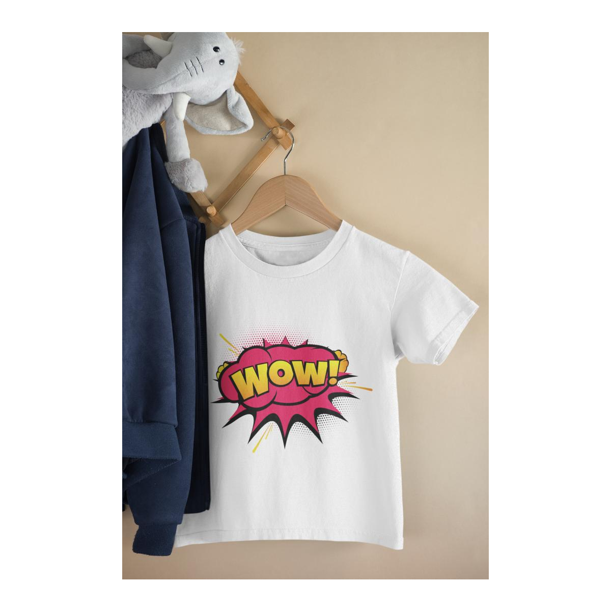 Kinder T-Shirt WOW
