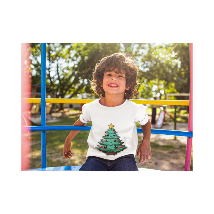 Kinder T-Shirt Weihnachtsbaum