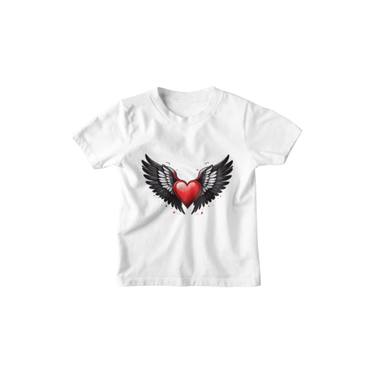 Kinder T-Shirt Wings of Heart