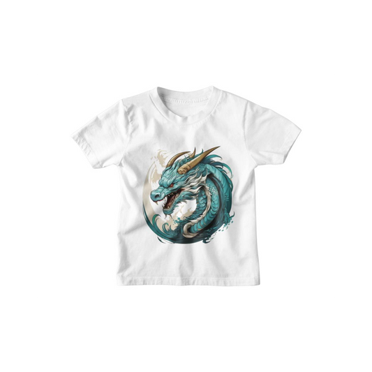 Kinder T-Shirt Ying Yang Drache
