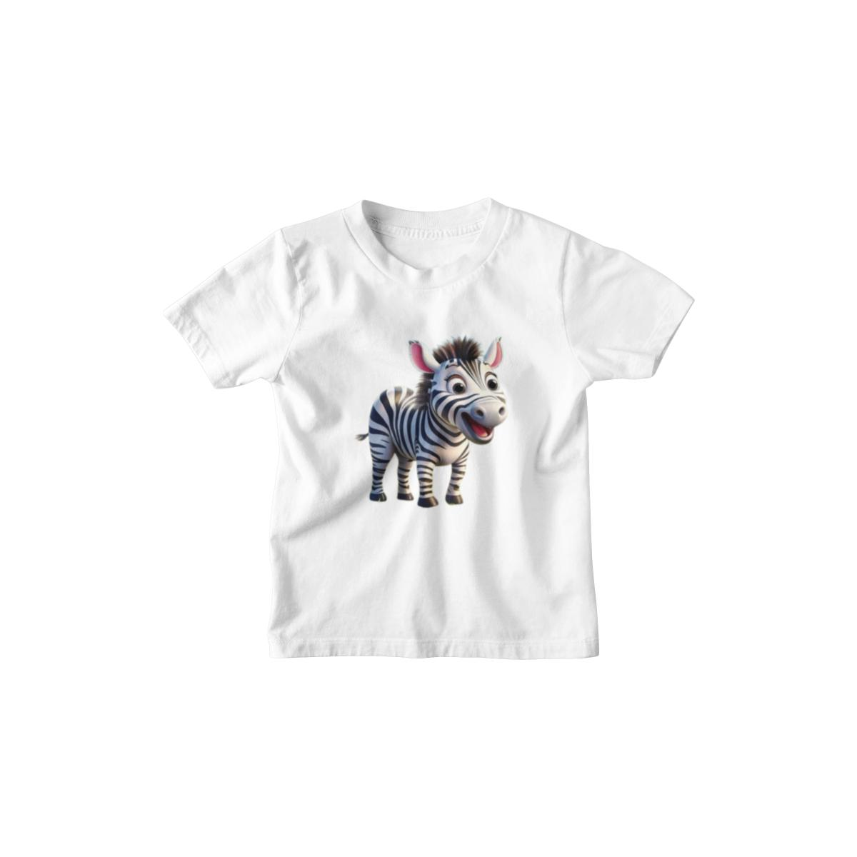 Kinder T-Shirt Zebra