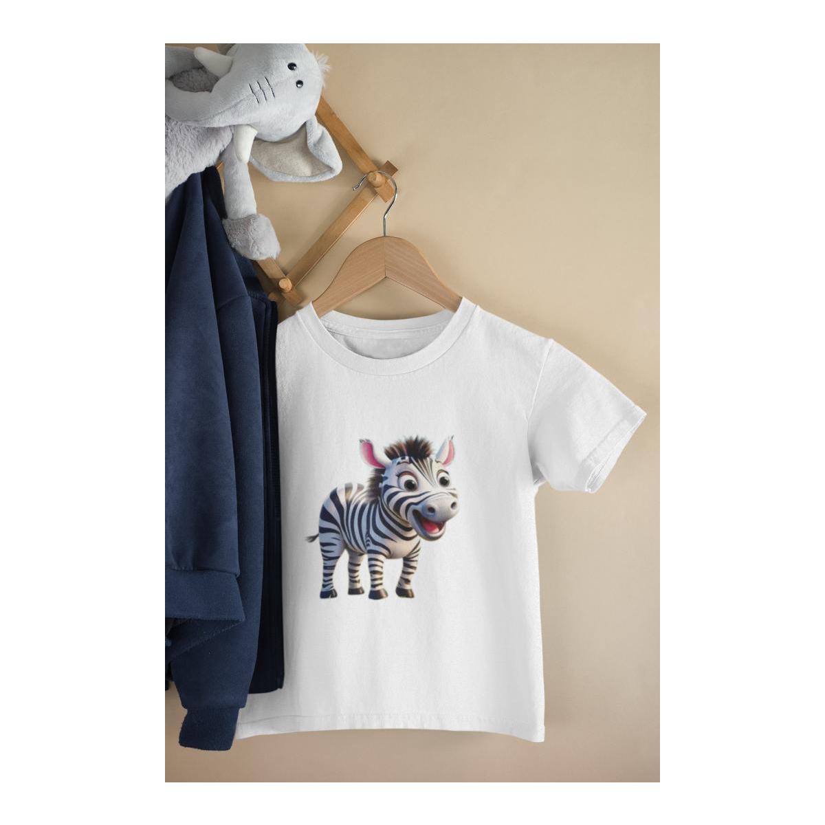 Kinder T-Shirt Zebra