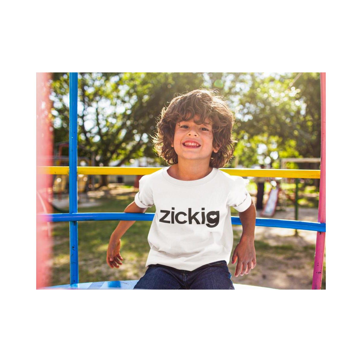 Kinder T-Shirt Zickig