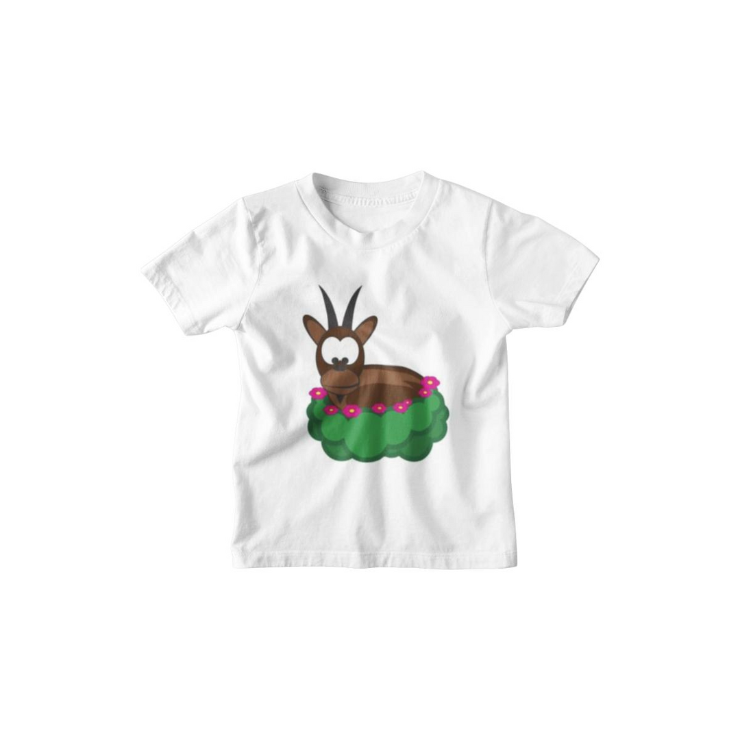 Kinder T-Shirt Kleine Alpziege