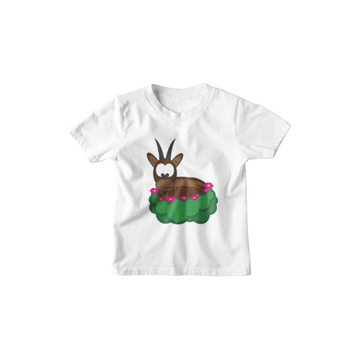 Kinder T-Shirt Kleine Alpziege