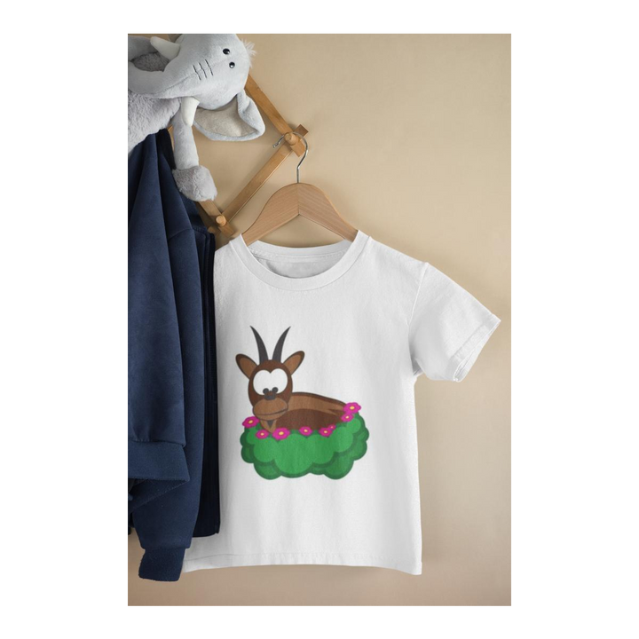 Kinder T-Shirt Kleine Alpziege