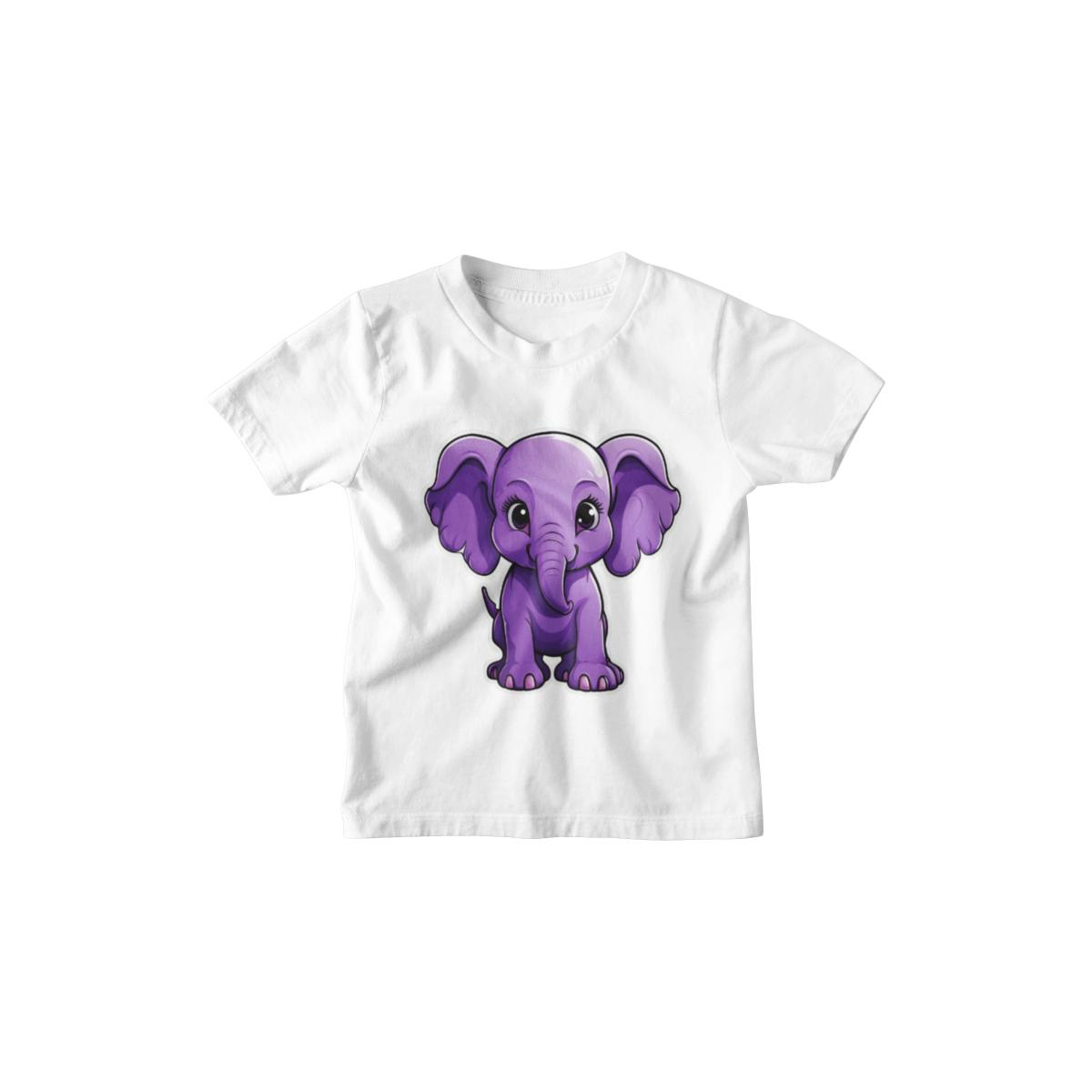 Kinder T-Shirt Kleiner Comic Elefant