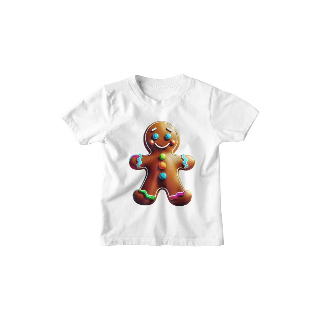 Kinder T-Shirt Lustiger Lebkuchenmann