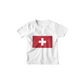 Kinder T-Shirter Schweiz Flagge