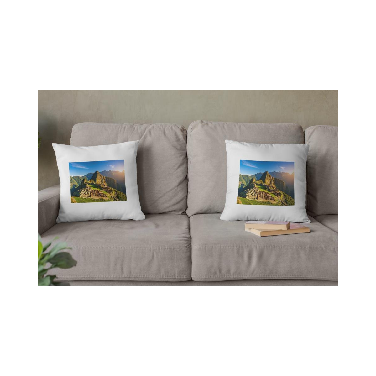 Dekokissen-Set Machu Picchu