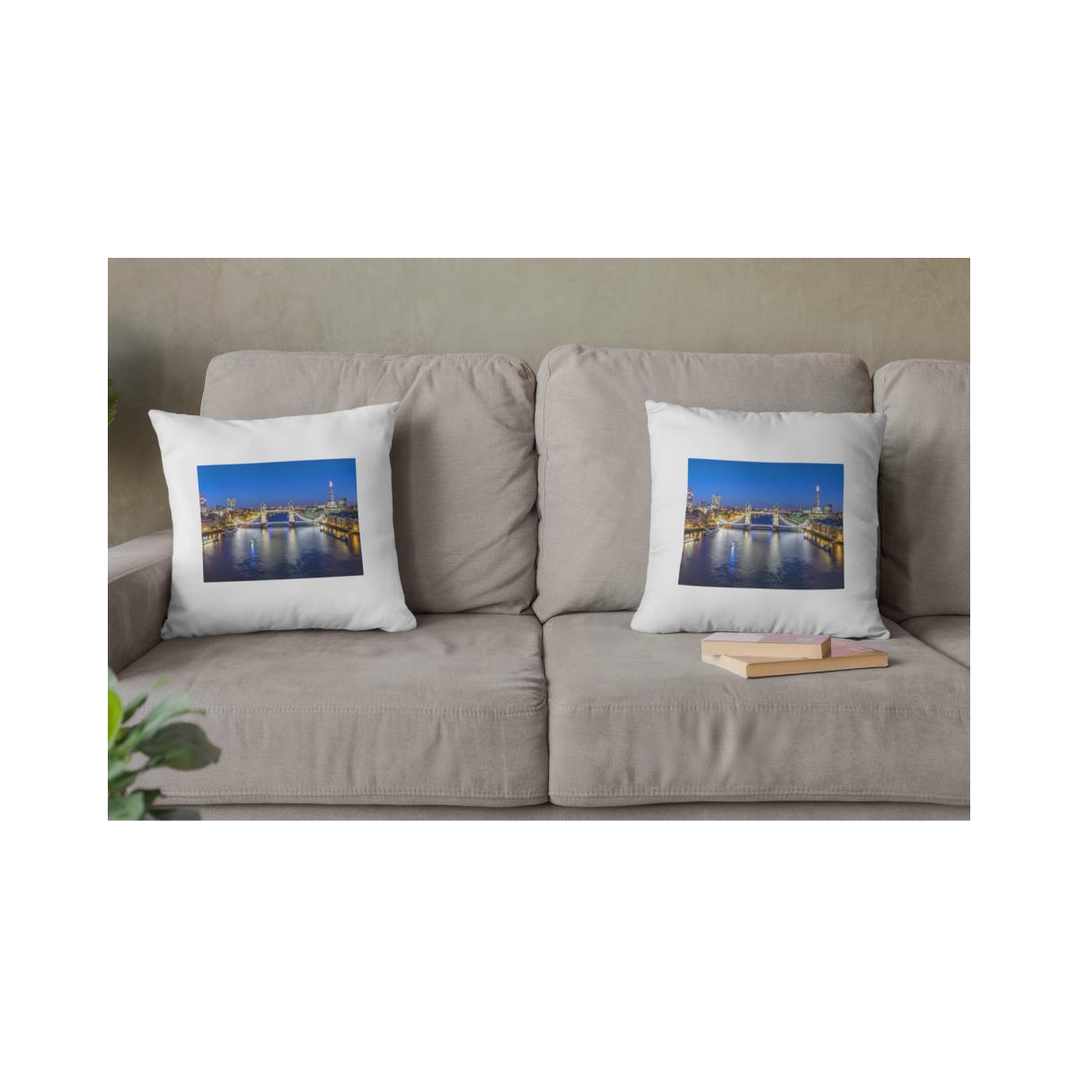 Dekokissen-Set London Skyline