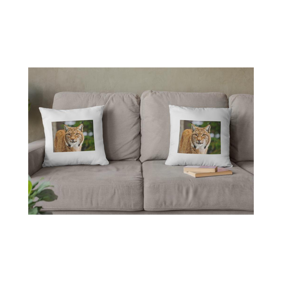 Dekokissen-Set Luchs 2