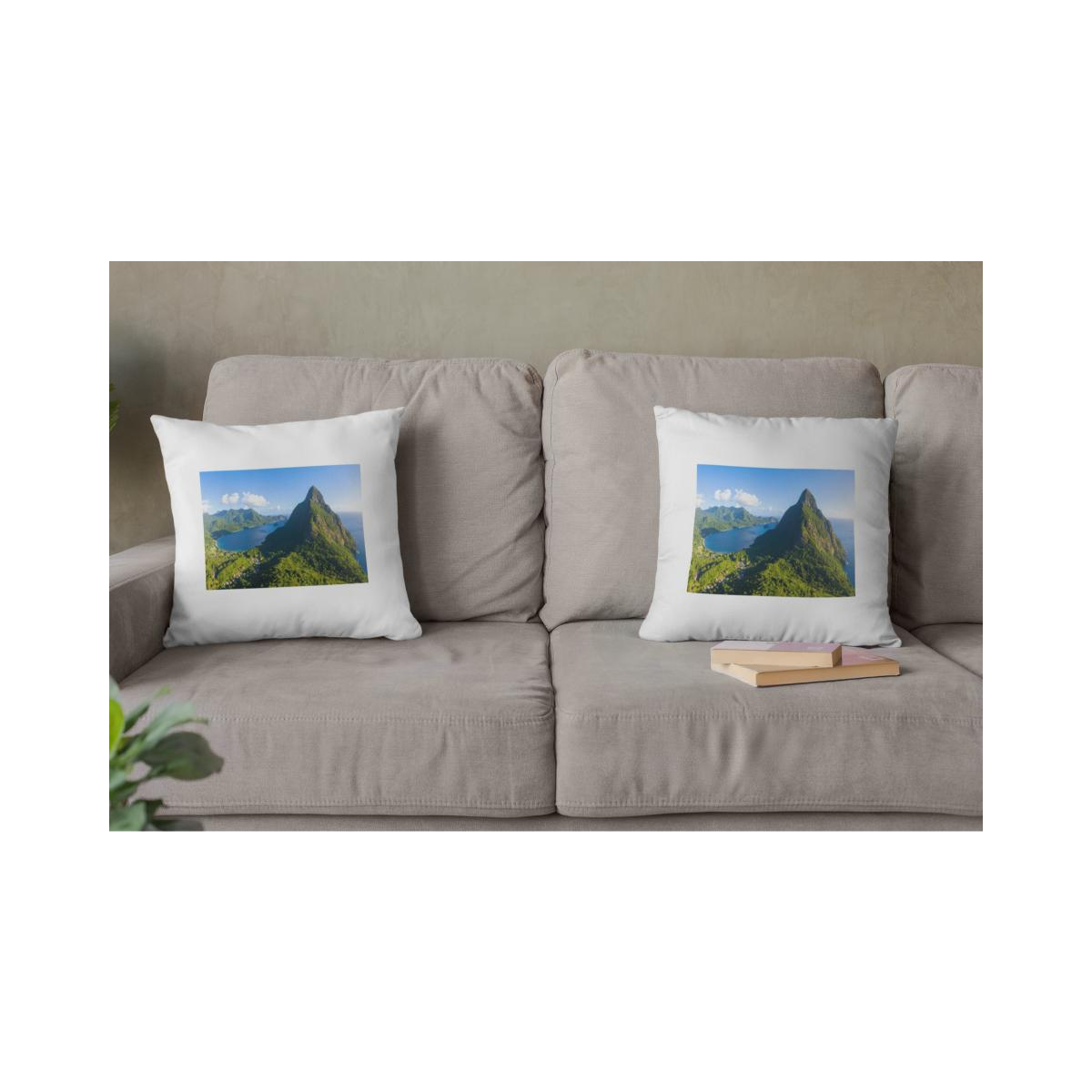 Dekokissen-Set Pitons St. Lucia