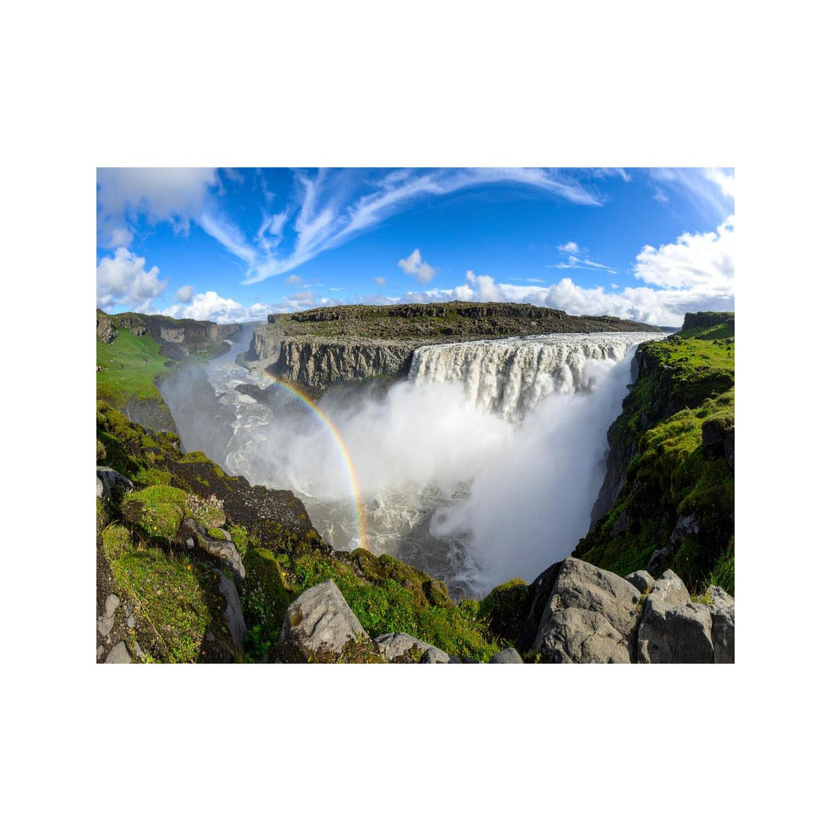 Dekokissen-Set Dettifoss Wasserfall in Island