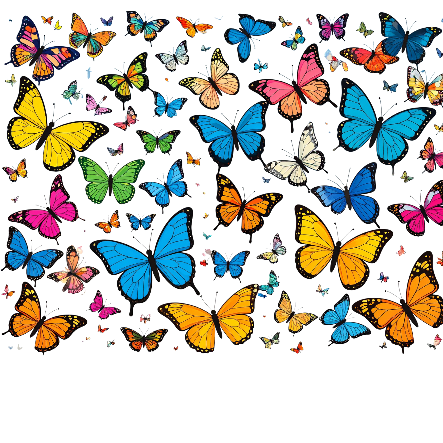 Turnbeutel wunder Schmetterling-Schwarm 2